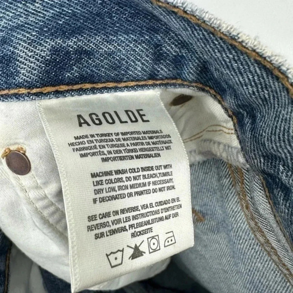 AGOLDE 90's Crop in Suspend size 25 B959 - Picture 5 of 7